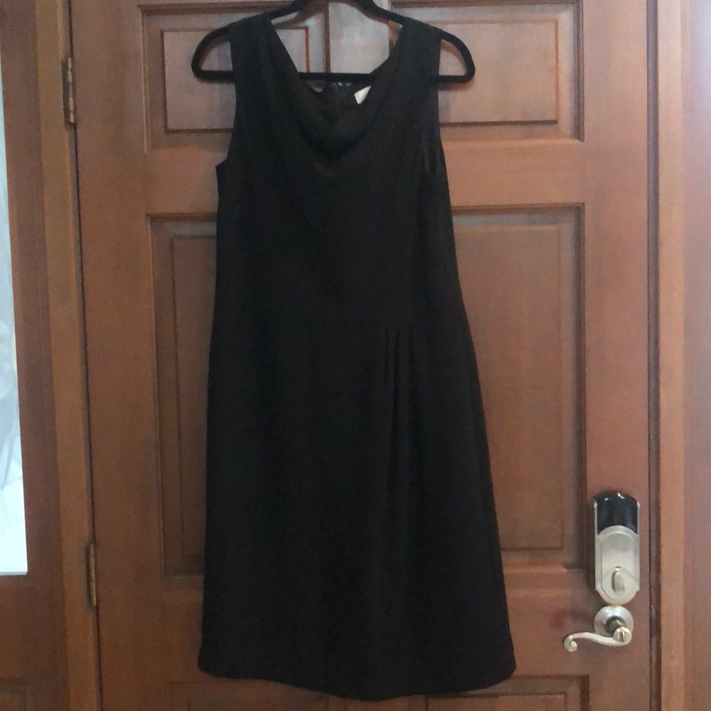 Ann Taylor Black Sleeveless Dress